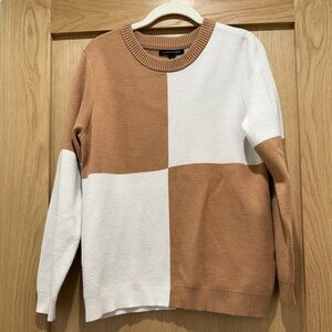 41 Hawthorne Dorian Jacquard Crew Neck Sweater